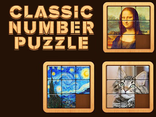 classic number jigsaw puzzle