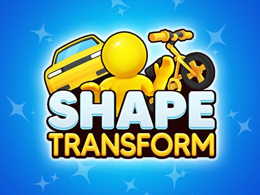 shape transform hyper casual game art assets