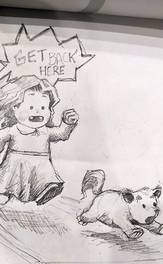 Run Doggo Run By Mdweller